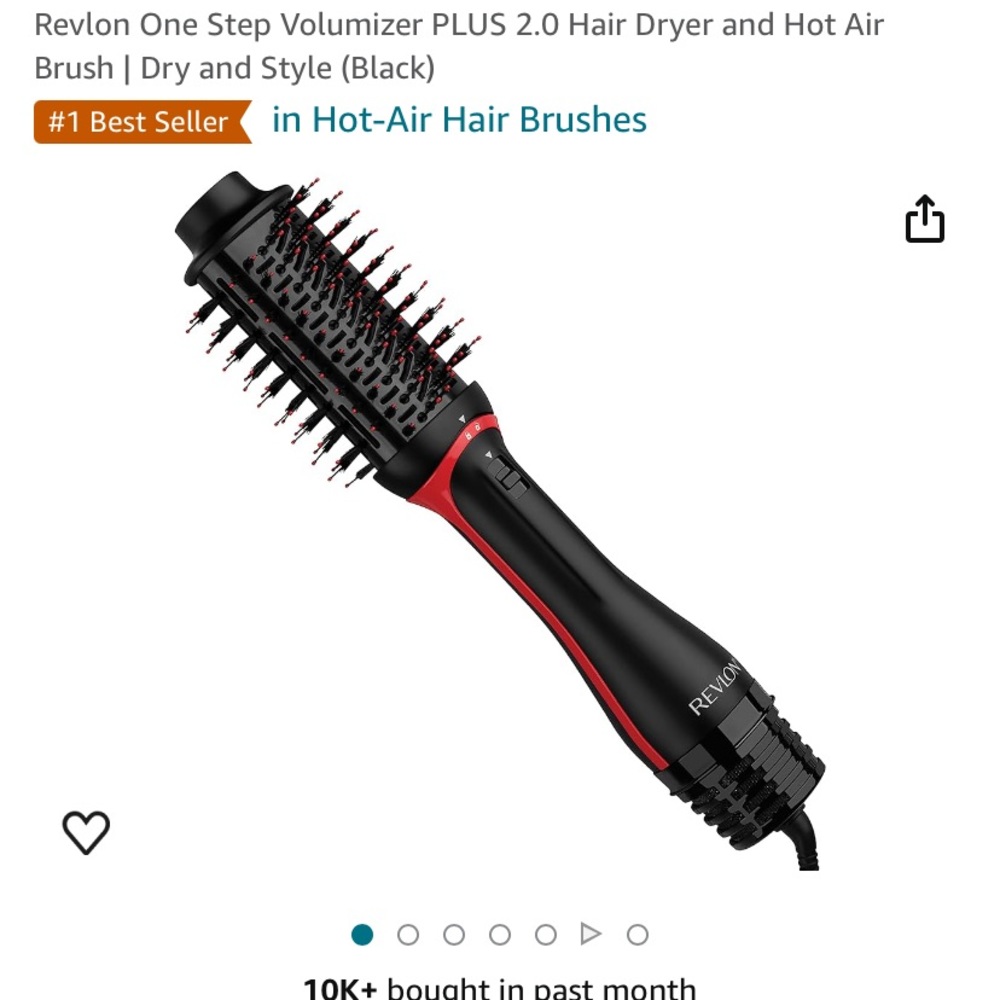 Hot air brush